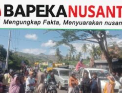 Gelar Aksi Damai Masyarakat Desa Tekasire Berharap Kades Mendapatkan Keringanan Dalam Menjalankan Proses Hukum 