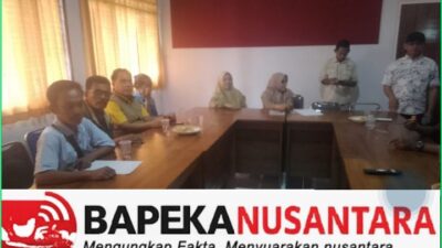 DPP BAPEKA NTB Upayakan Audiensi Dengan Dinas PUPR Bima Nihil 