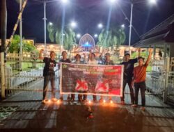 Aksi Pukul 01.00 WITA: Mahasiswa Soromandi Soroti Ketimpangan Pembangunan Infrastruktur NTB   
