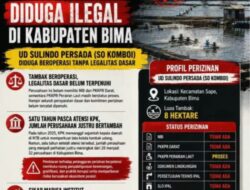 Bongkar Data Tambak Udang Diduga Ilegal di Kabupaten Bima, Edisi 13: PT Udang Alam Bima Diduga Beroperasi Tanpa Dokumen Dasar Perizinan
