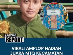 Viral!! Juara MTQ Disorot Puncak Kebobrokan Amplop Kosong Dihadapan Bupati, Hadiah Hanya Rp100 Ribu?