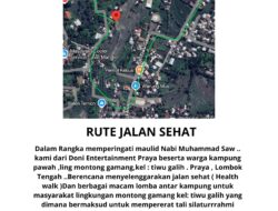 Memperingati Maulid Nabi Muhammad SAW, Doni Entertainment & Warga Kampung Pawah Gelar Lomba Jalan Sehat & Berbagai Perlombaan