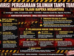 Miris!! Diduga Perusahaan Siluman Tanpa Tuan di Kota Bima Beraktivitas, Desak Dinas PUPR NTB Bidang BWS Evaluasi jika Menggunakan Anggaran Negara