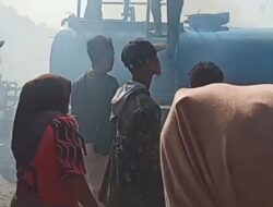 Dua Unit Rumah Warga Di Desa Sori Tatanga Kec Pekat Hangus Terbakar 
