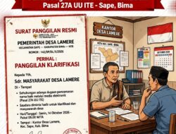 Pemdes Lamere Panggil Warga Terkait Dugaan Pencemaran Nama Baik di Facebook, Netralitas Kades Dipertanyakan Warga
