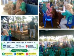 Kampanye Germas Di BLUD UPTD Puskesmas Manggelewa Disambut Dengan Sangat Antusias Oleh Masyarakat 